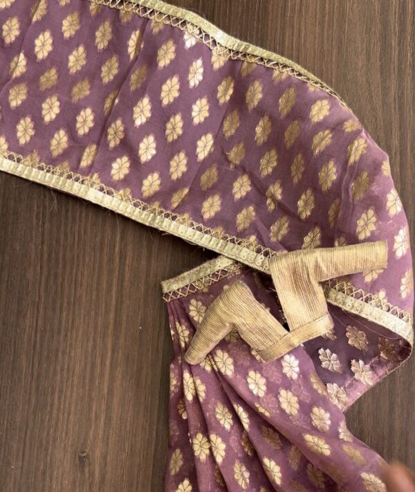 Indian bridal saree for Barbie doll