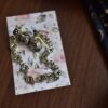 Indian Block printed Kalamkari saree with accessories for Barbie doll