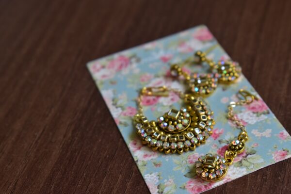 Indian bridal jewelry for Barbie doll