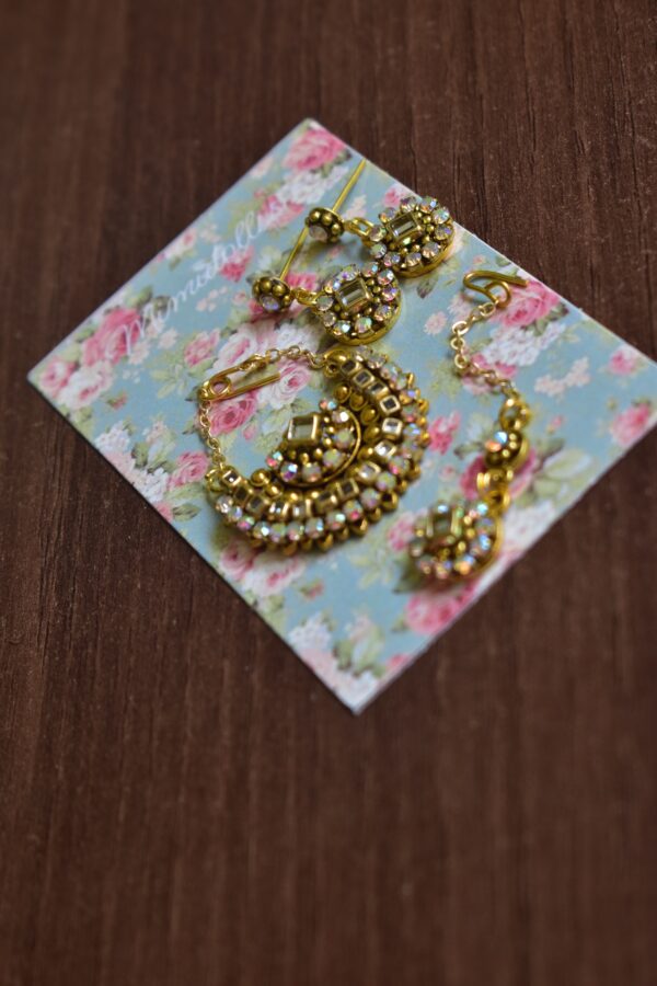 Indian bridal jewelry for Barbie doll