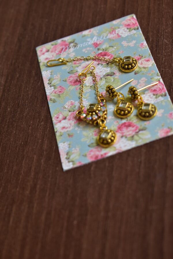Indian bridal jewelry for Barbie doll
