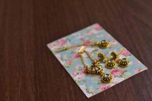 Indian bridal jewelry for Barbie doll