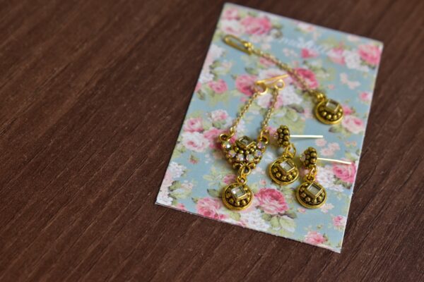 Indian bridal jewelry for Barbie doll