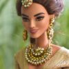 Indian bridal jewelry for Barbie doll