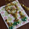 Heavily embellished Indian wedding lehenga for Barbie doll