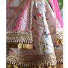 Heavily embellished Indian wedding lehenga for Barbie doll