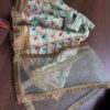 Mint green gold lehenga for curvy Barbie doll