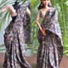 Indian block printed saree for Barbie doll