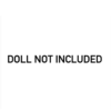 Embroidered blue lehenga for Barbie doll