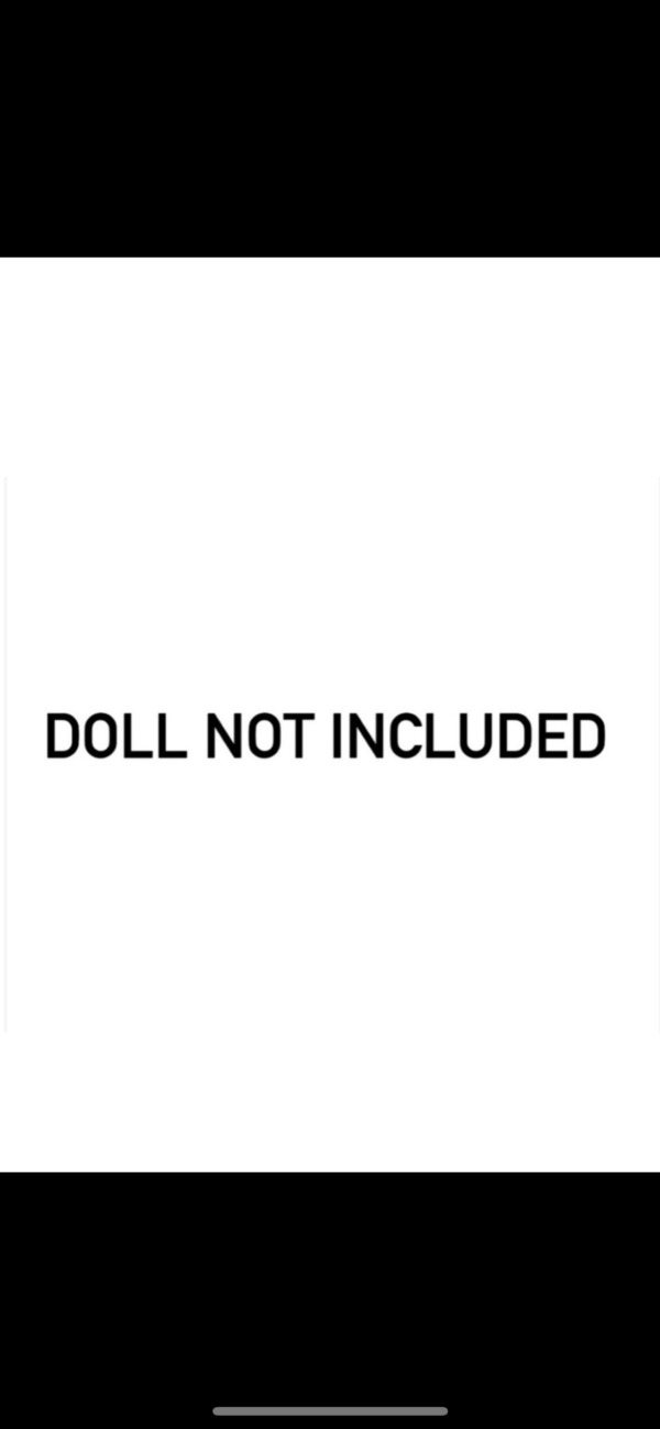 Embroidered blue lehenga for Barbie doll