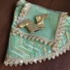 Embroidered green lehenga for Barbie doll