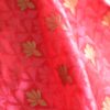 Red and gold festive lehenga for Barbie doll