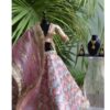 Embroidered bridal lehenga with accessories for curvy Barbie doll