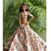 Printed cotton lehenga for Barbie doll