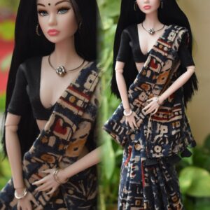 Namita Doll (blue saree)