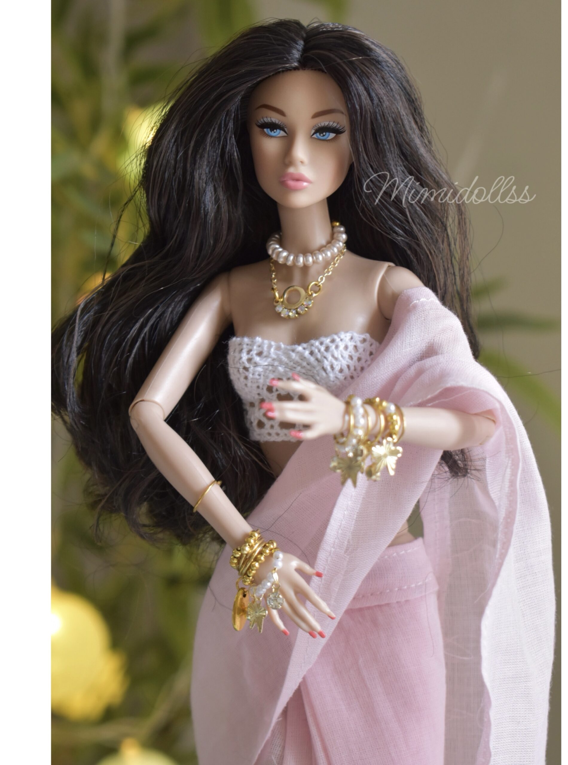 Sia Doll (pink saree) - Image 4