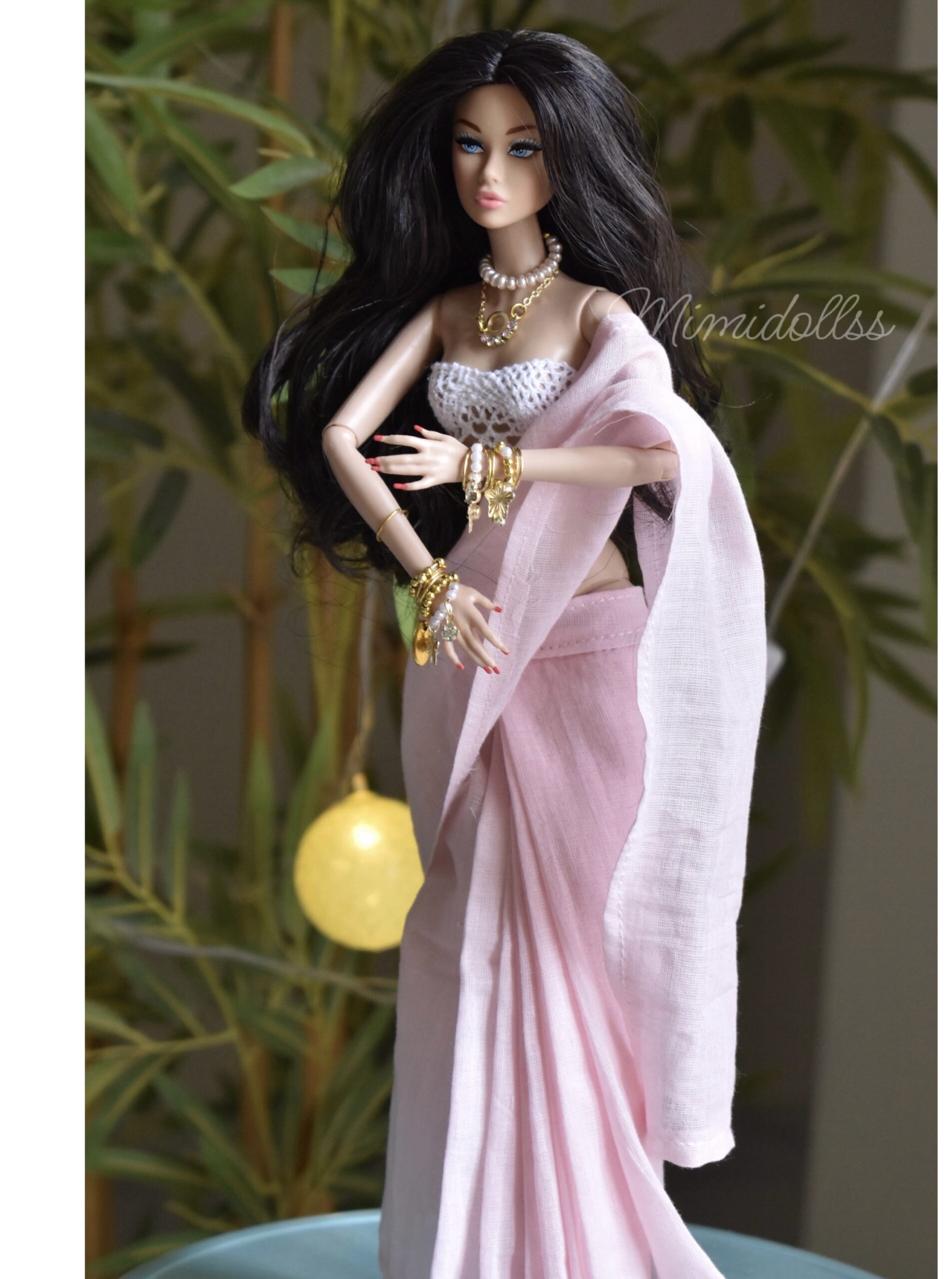 Sia Doll (pink saree) - Image 9