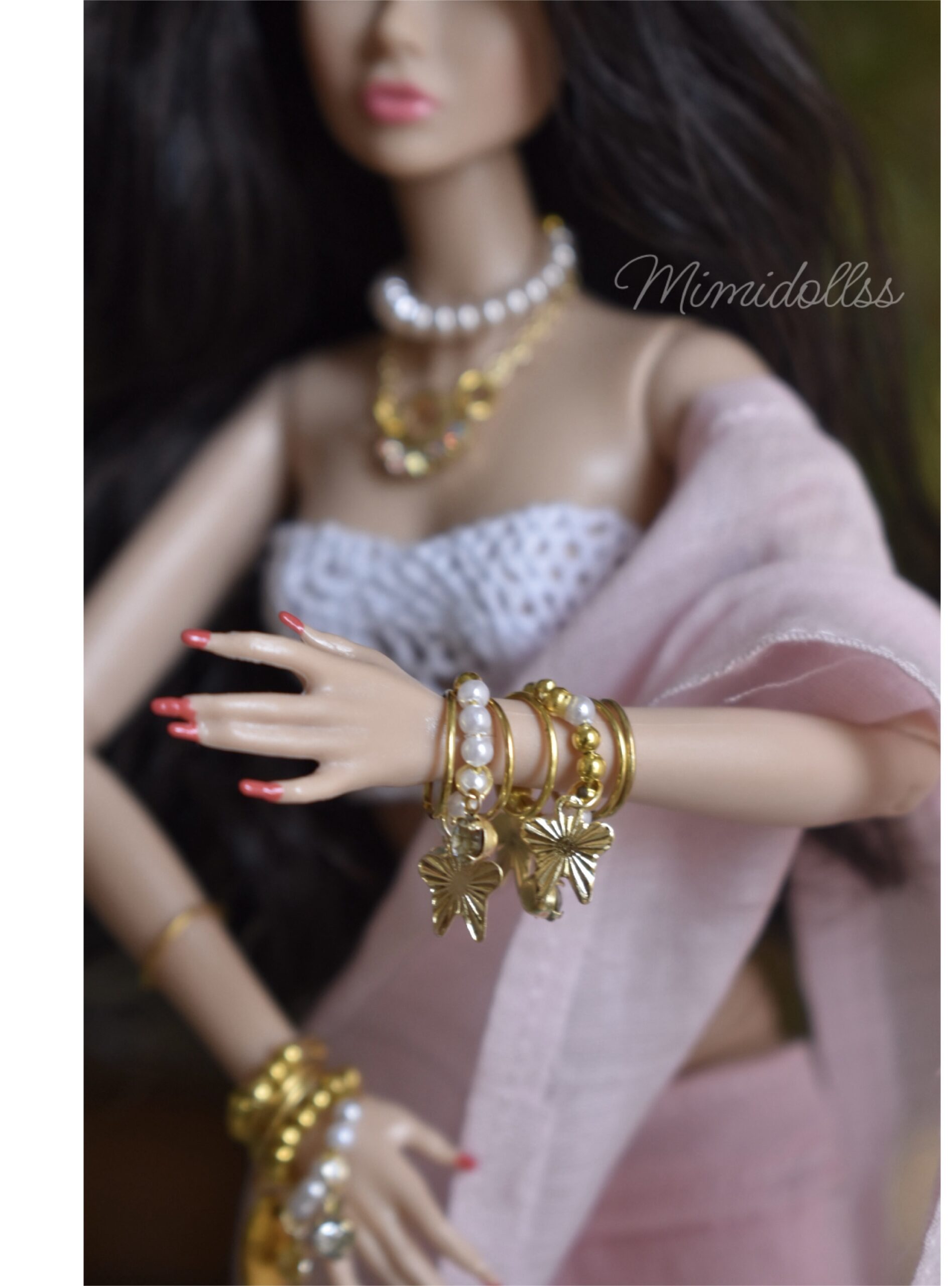 Sia Doll (pink saree) - Image 6