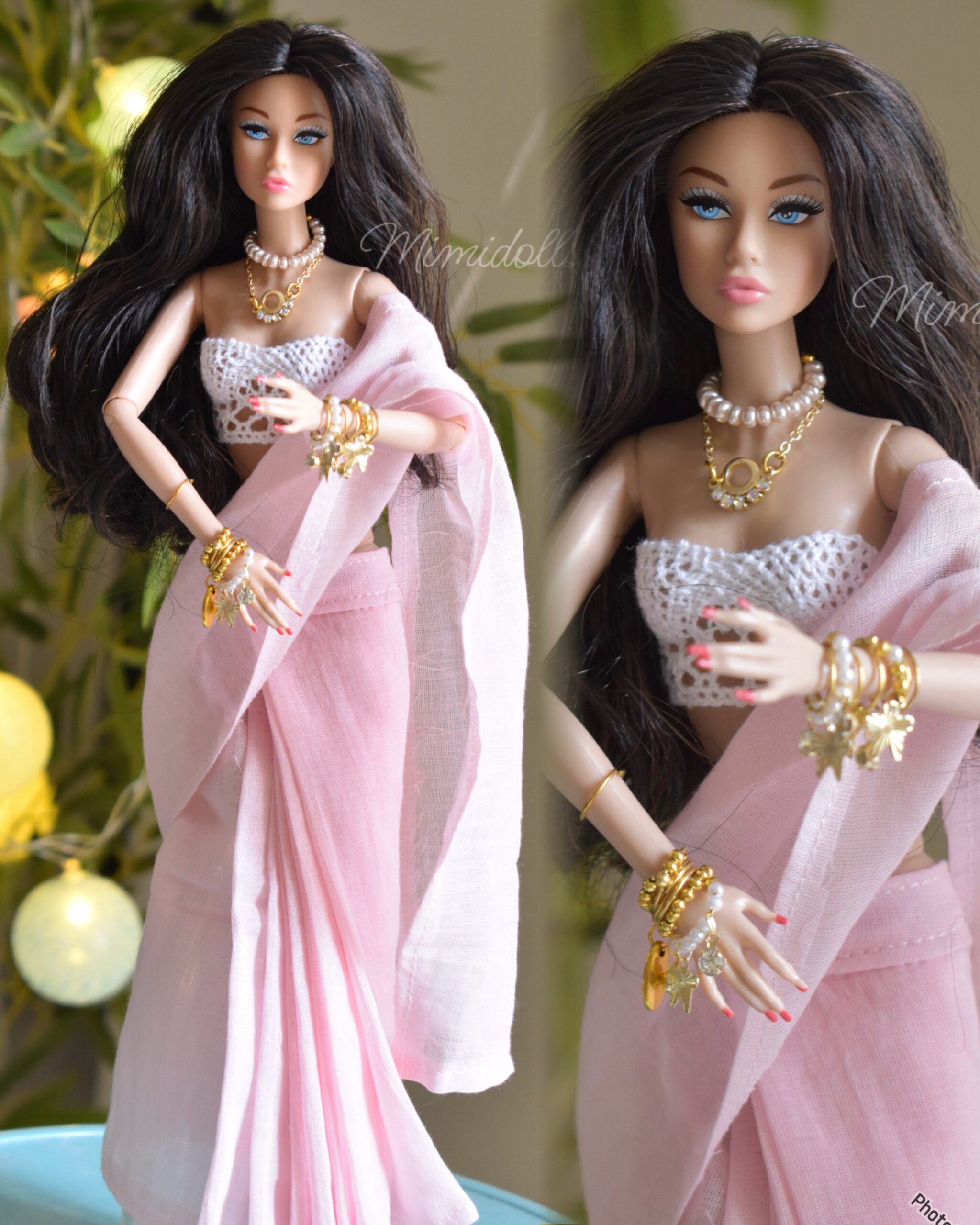 Sia Doll (pink saree)